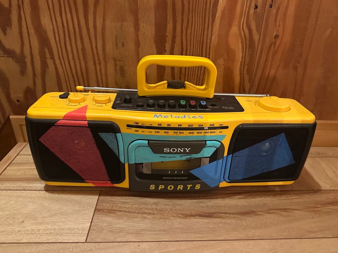 sony sports ソニスポ　ラジカセ　山下達郎