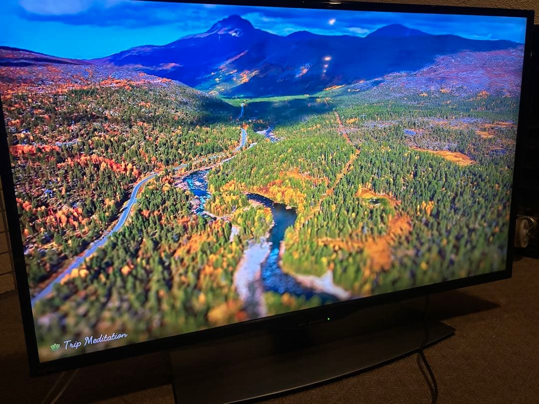 シャープ 40V型 4K液晶テレビ AQUOS 4T-C40BJ1 動画アプリ○