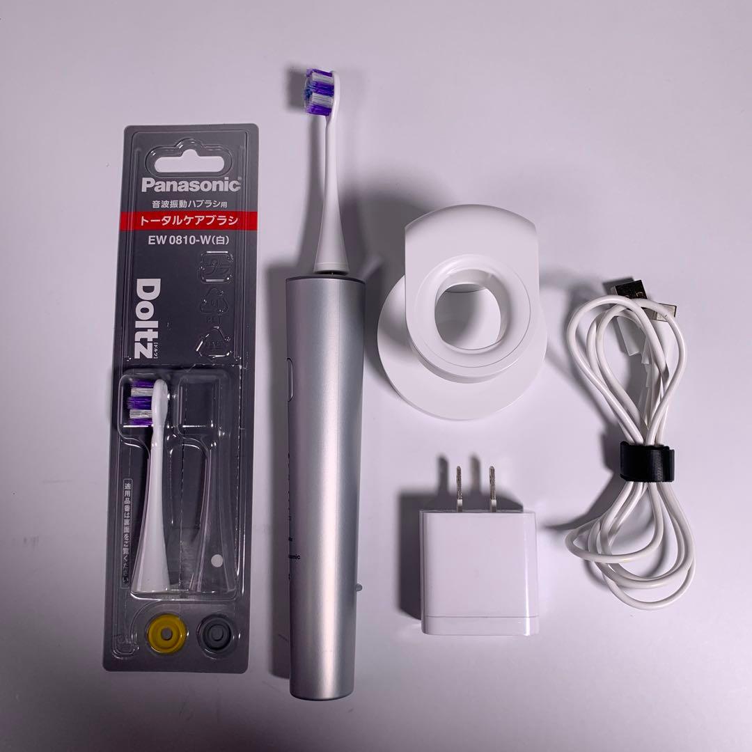 パナソニック 音波振動ハブラシ ドルツ 最上位モデル EW-DT63-S