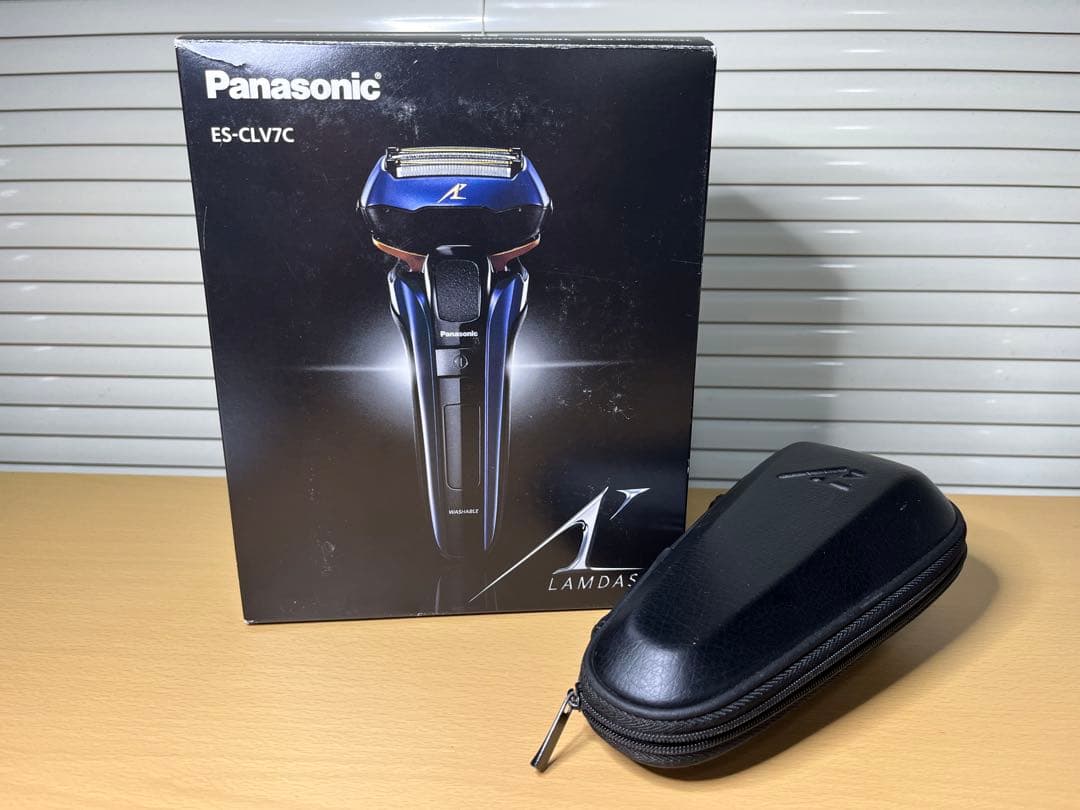 パナソニック ラムダッシュ メンズシェーバー 5枚刃 青 ES-CLV7E-A