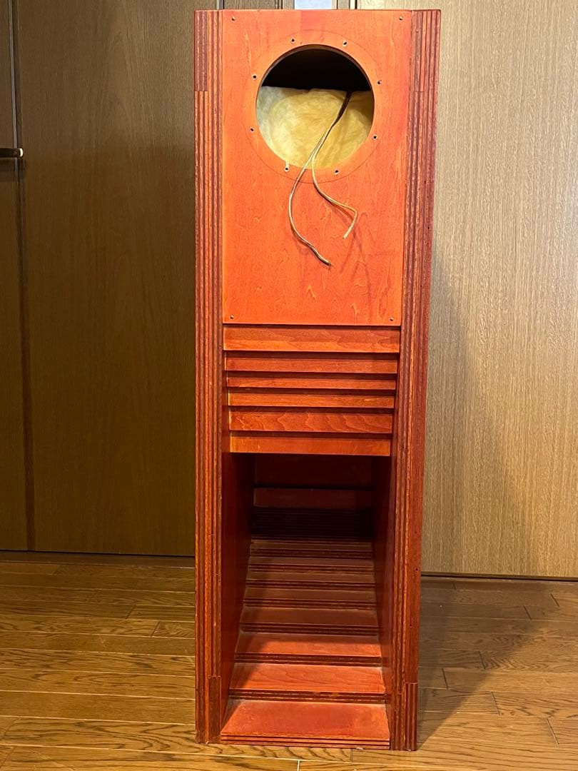 スピーカーエンクロージャー　バックロードホーン　16cm用 自作品2