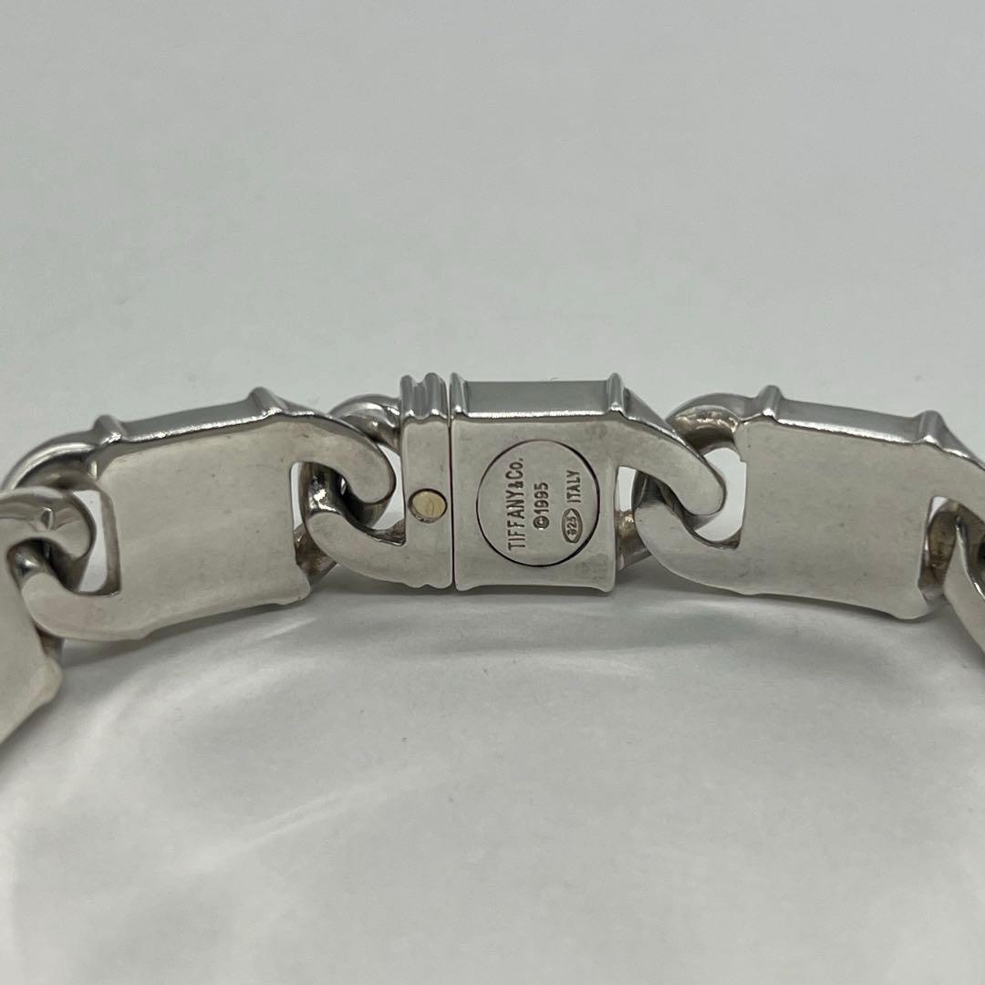 ティファニー TIFFANY&CO アトラス ID ブレスレット コンビ 希少