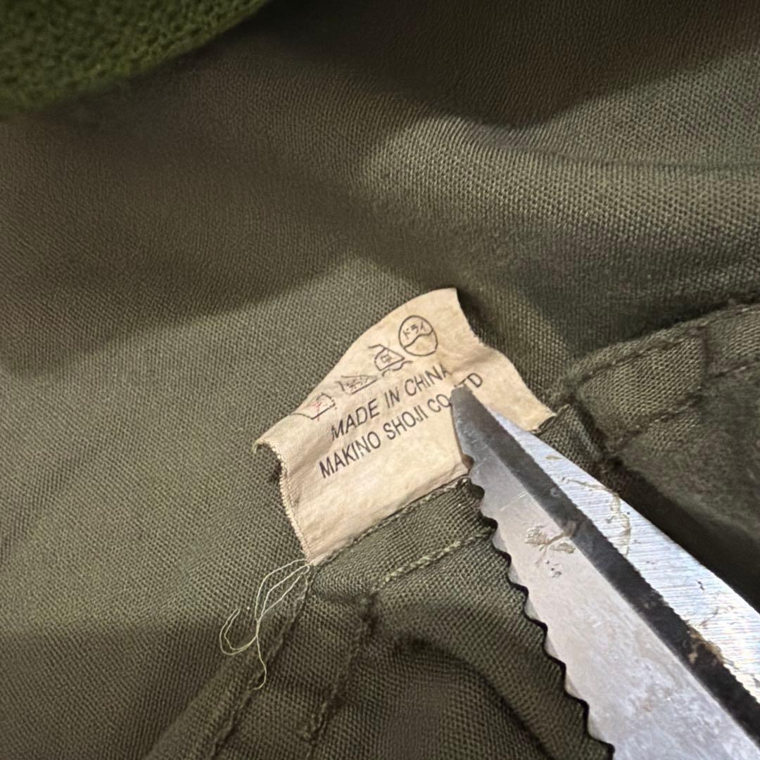 当時物！HOUSTON M-1951 モッズコート M M-51 アルミジップ