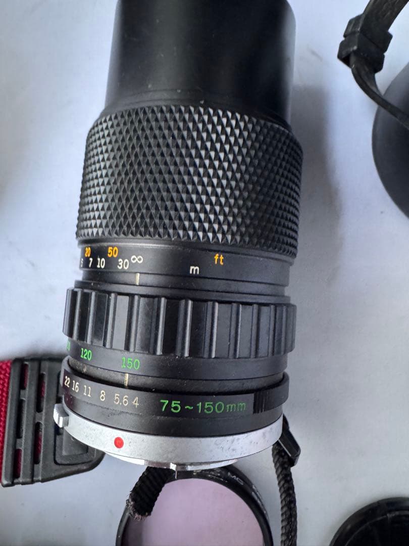 Olympus OM-10 一眼レフカメラ レンズ　3個入りセット