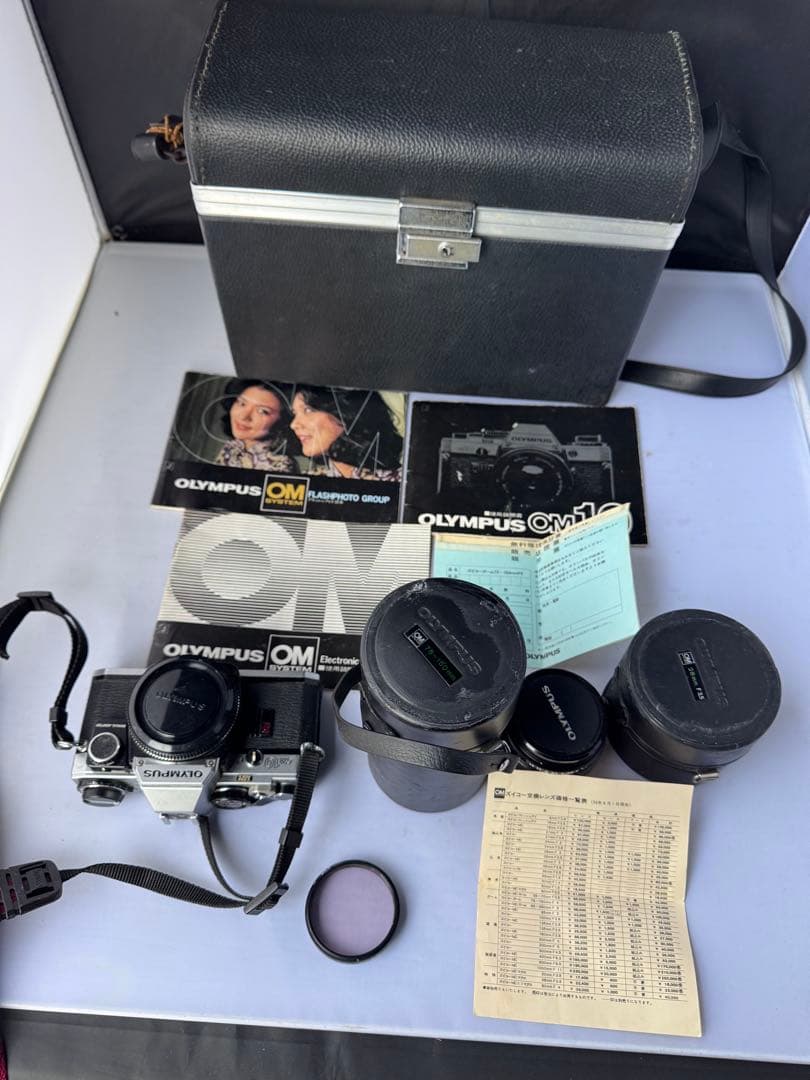 Olympus OM-10 一眼レフカメラ レンズ　3個入りセット