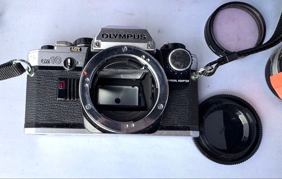Olympus OM-10 一眼レフカメラ レンズ　3個入りセット