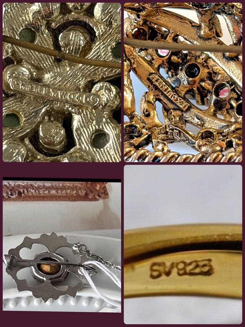 ひろみん様おまとめ4点Hollywood サーモセット＆リボリブローチA412