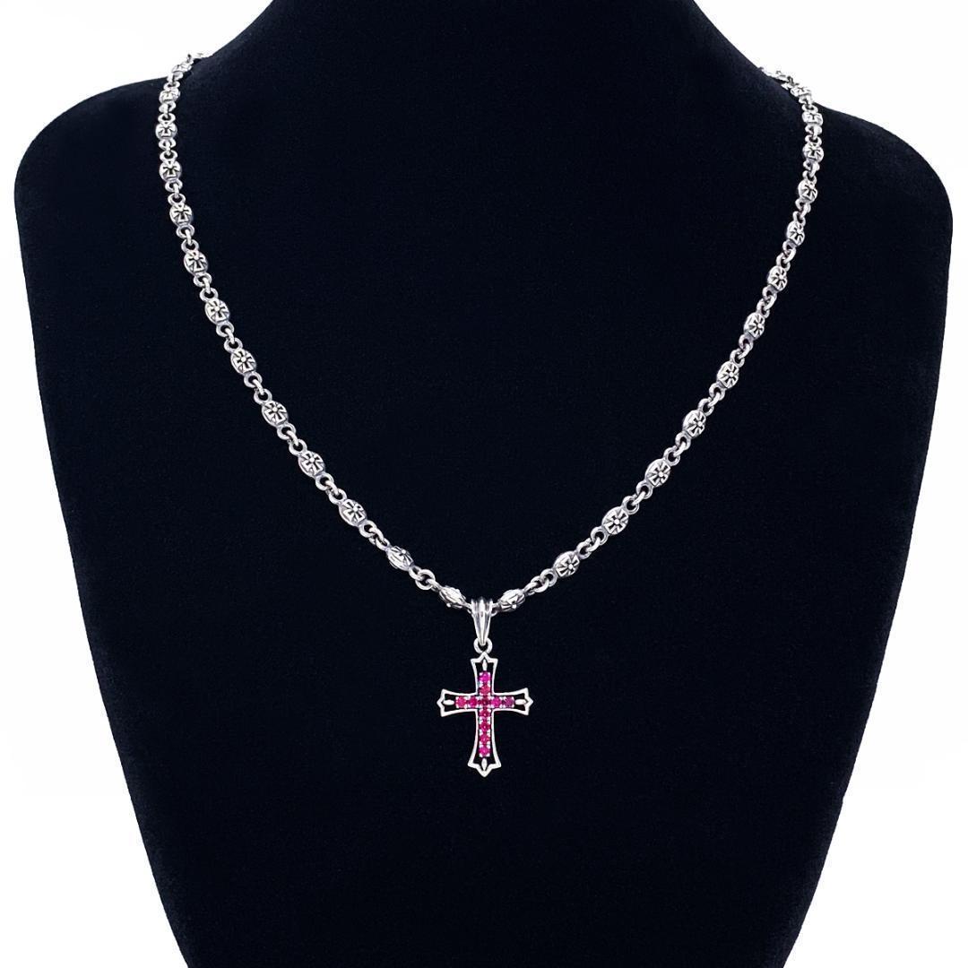 定価3.9万★ジャスティンデイビス リバーシブルネックレス（レッド・ブラック）