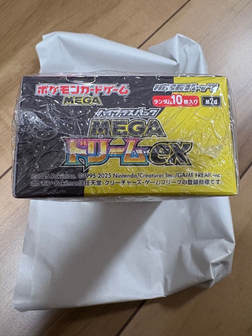 ポケモンカードゲーム MEGA ドリームEX 1BOX シュリンク付き