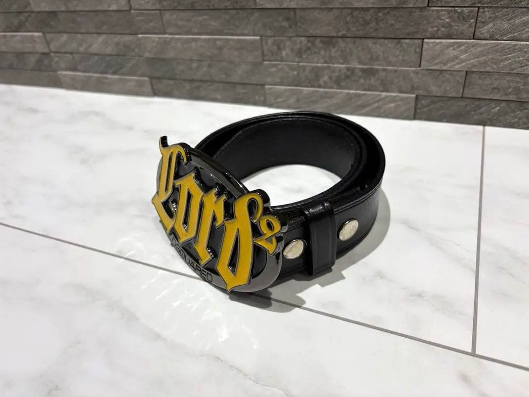 《新品》DSQUARED2 ビッグロゴ ベルト