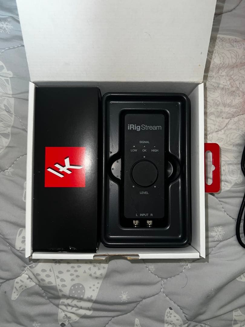 iRig Stream 音声インターフェース