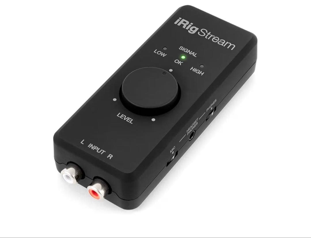 iRig Stream 音声インターフェース
