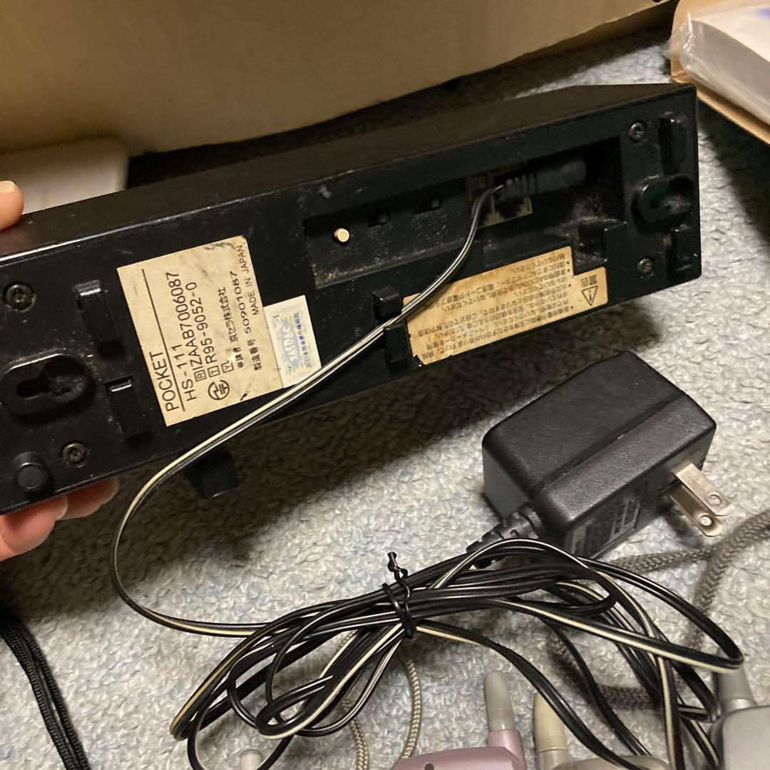 いろんなPHS ジャンク品、新品DoCoMo D501i 6代セット