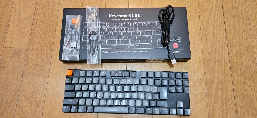 Keychron K1SE キーボード　JIS配列（テンキーレス） 赤軸