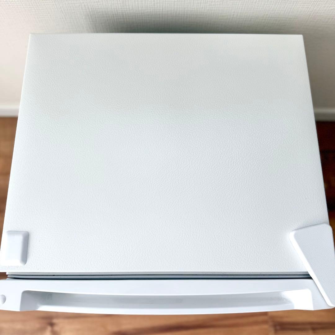 アイリスプラザ 冷凍庫 PRC-B051D-W ホワイト 1ドア 46L