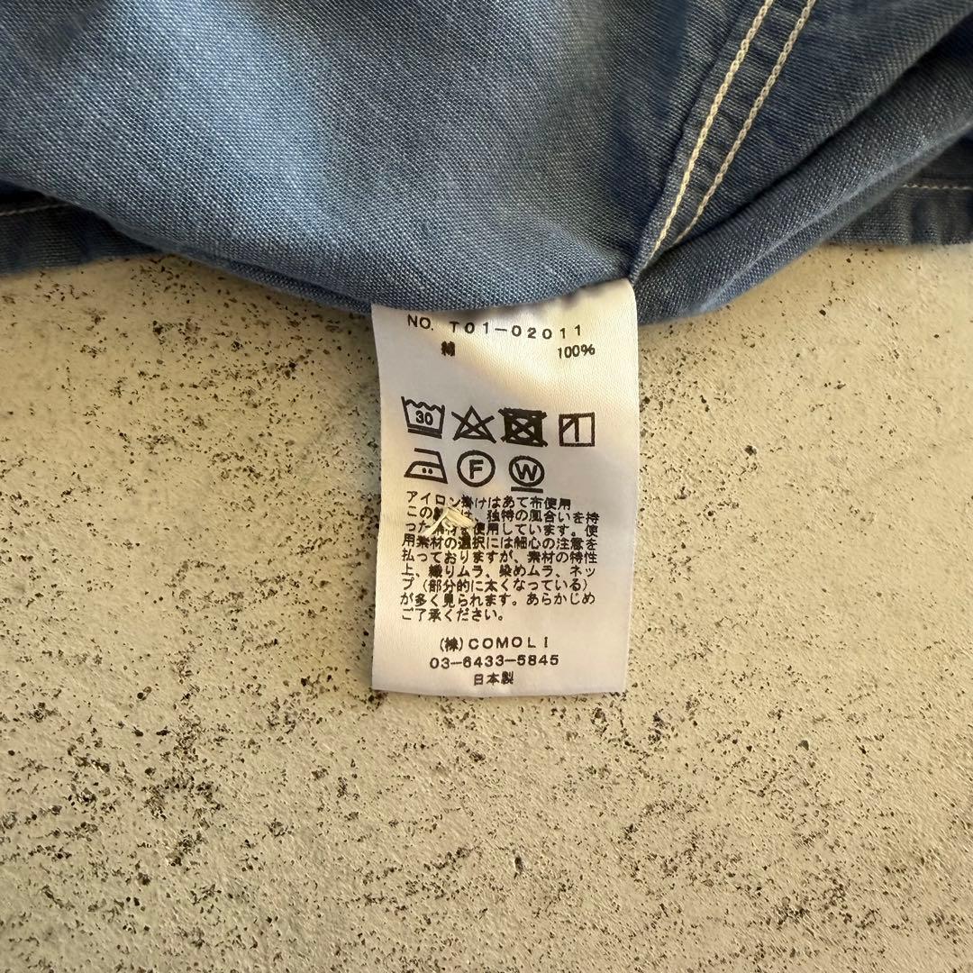 COMOLI ベタシャン CPOシャツ 2