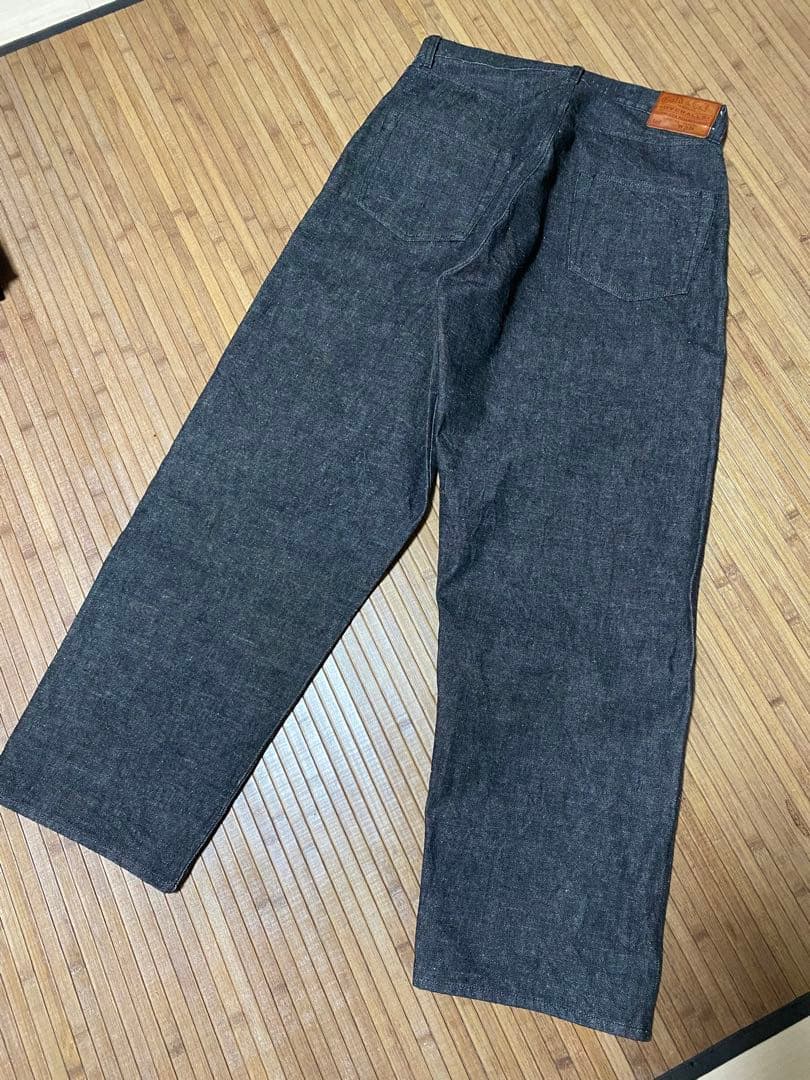 GOLD ゴールド 東洋エンタープライズ 14oz. ブラック ワイドデニム