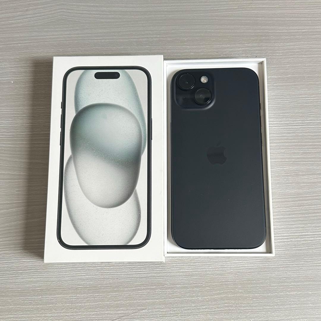 iPhone15 128GB ブラック SIMフリー