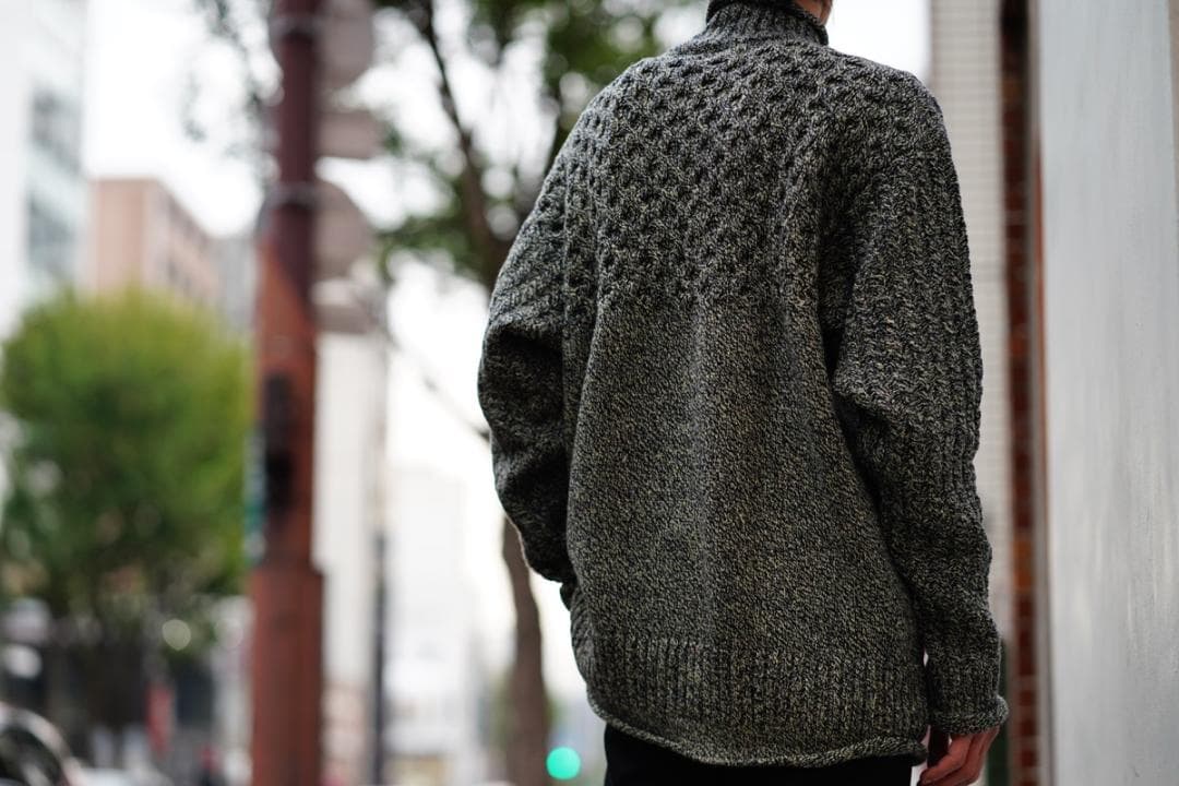 julien david ハイネック ウールニット セーター カシミア