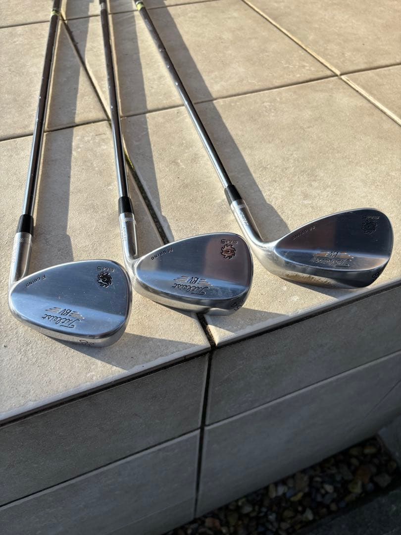 Titleist SM5 3本セット F GRIND/M GRIND ウェッジ