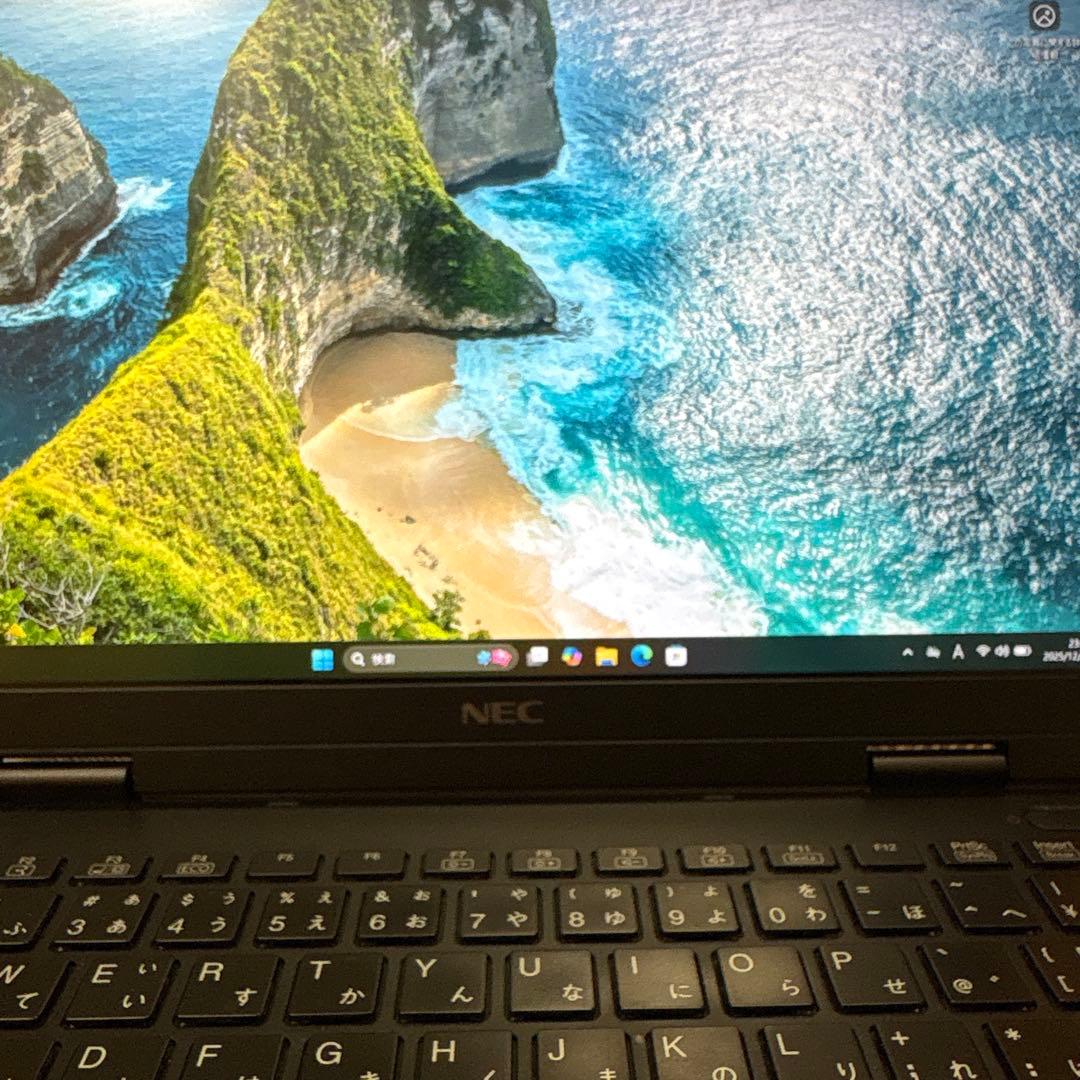 【美品軽量♪】NEC VersaPro VC-6 オフィス搭載　モバイルノート♪