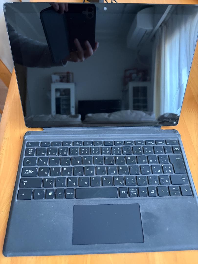 Windowsタブレット surface pro6 ブラック キーボード付き