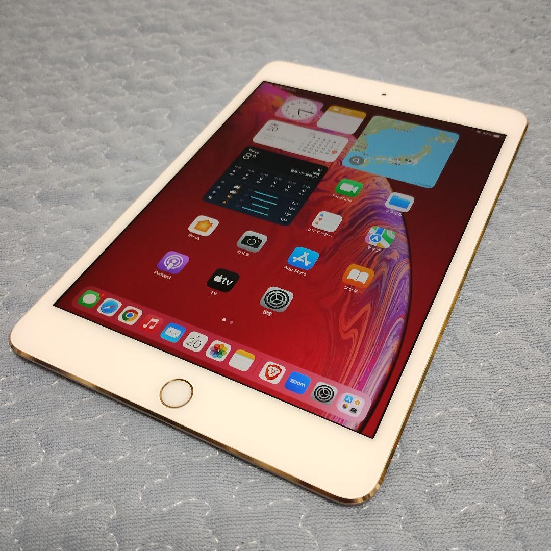 iPad mini 4 32GB Wi-Fi + Cellular ゴールド