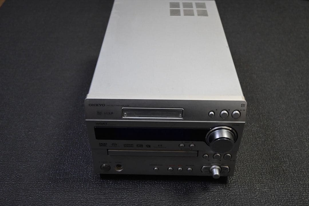 訳あり　再生確認のみ　ONKYO FR-UN7 本体のみ　ミニコンポ
