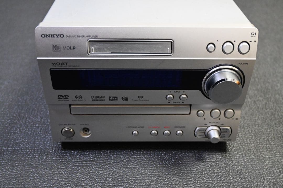 訳あり　再生確認のみ　ONKYO FR-UN7 本体のみ　ミニコンポ