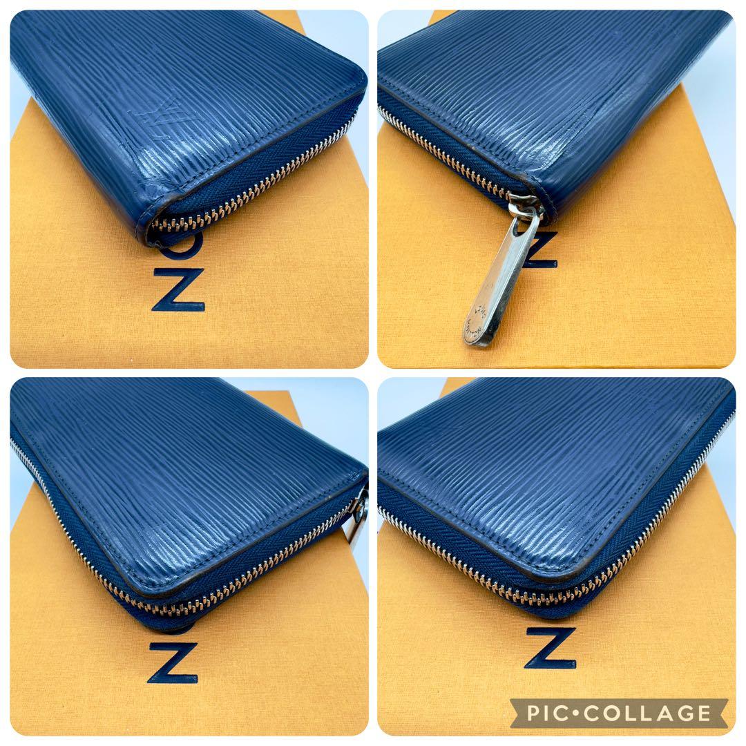【値段交渉可能！】ルイヴィトン ジッピーウォレット エピ ネイビー