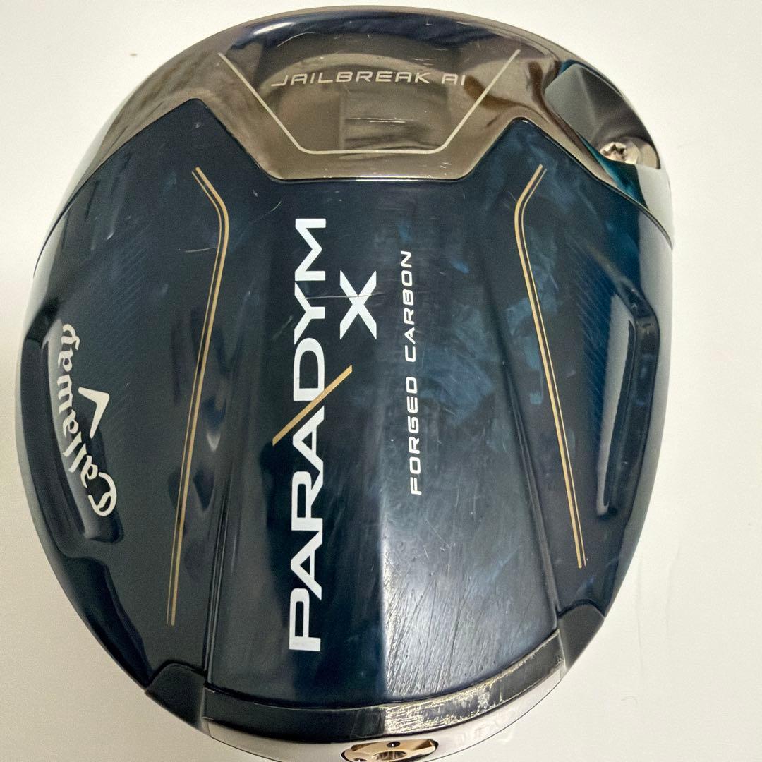 Callaway Paradym X ドライバー　⒐0 ヘッドのみ