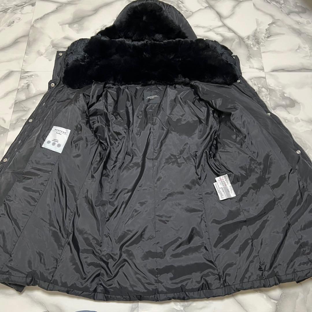 【美品】ウィークエンドマックスマーラ　ダウンジャケット　多機能　リアルファー