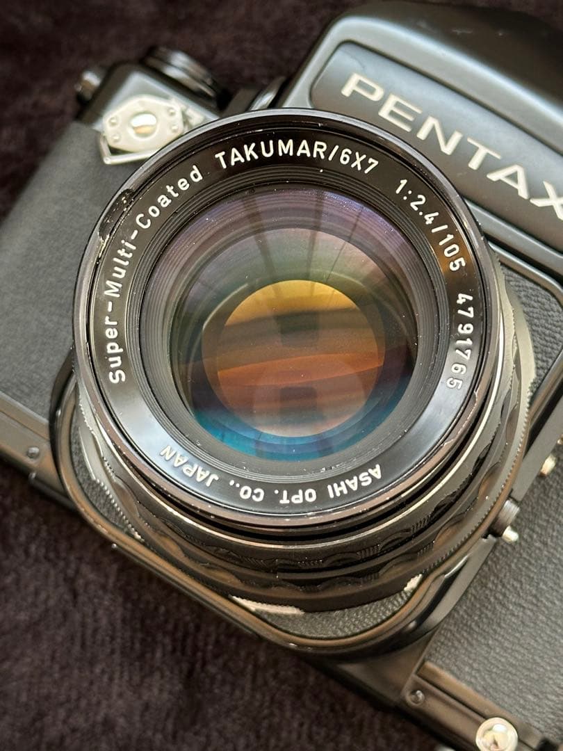 PENTAX 67・中判カメラ　レンズ付き
