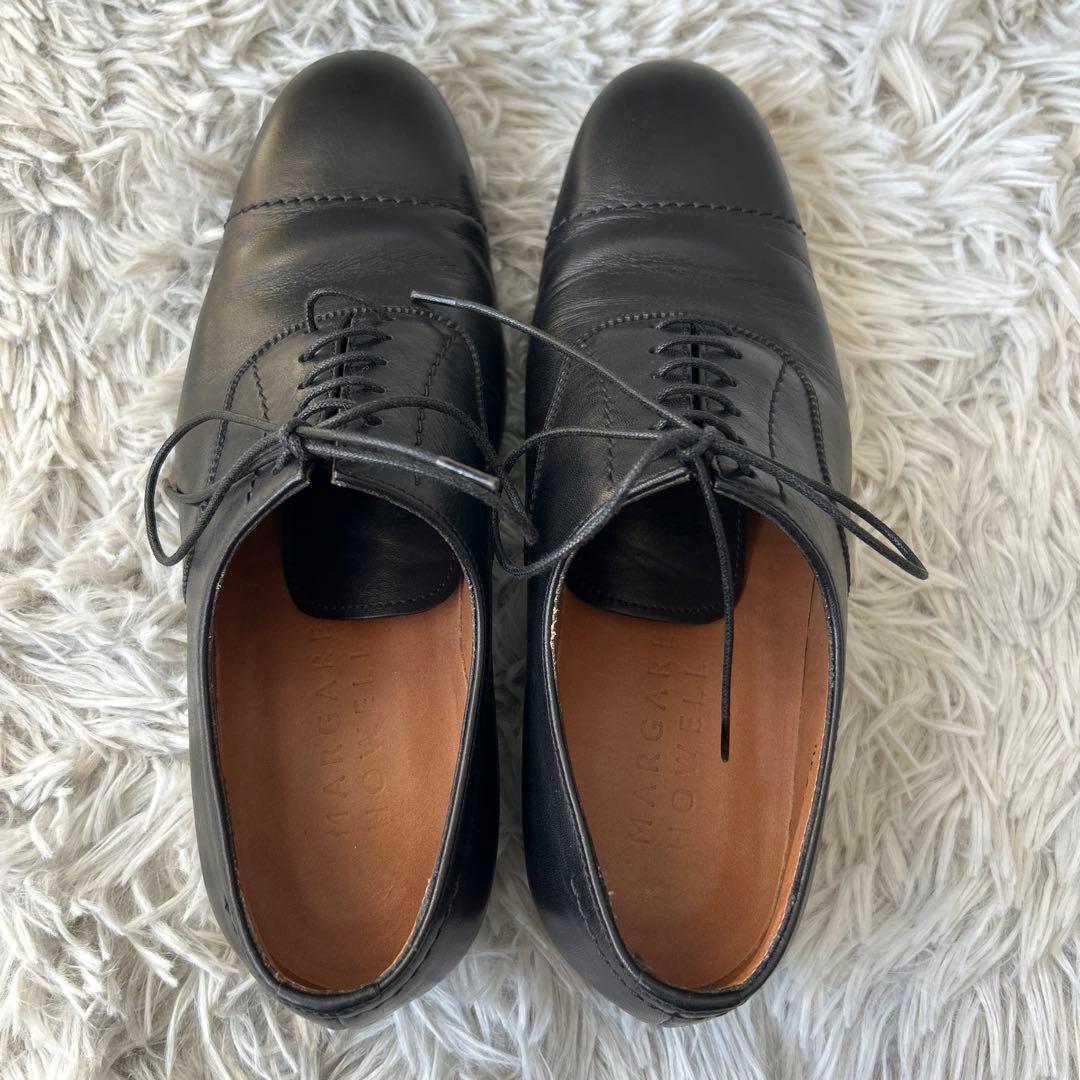 【美品】MARGARET HOWELL プレミアムライン レースアップシューズ