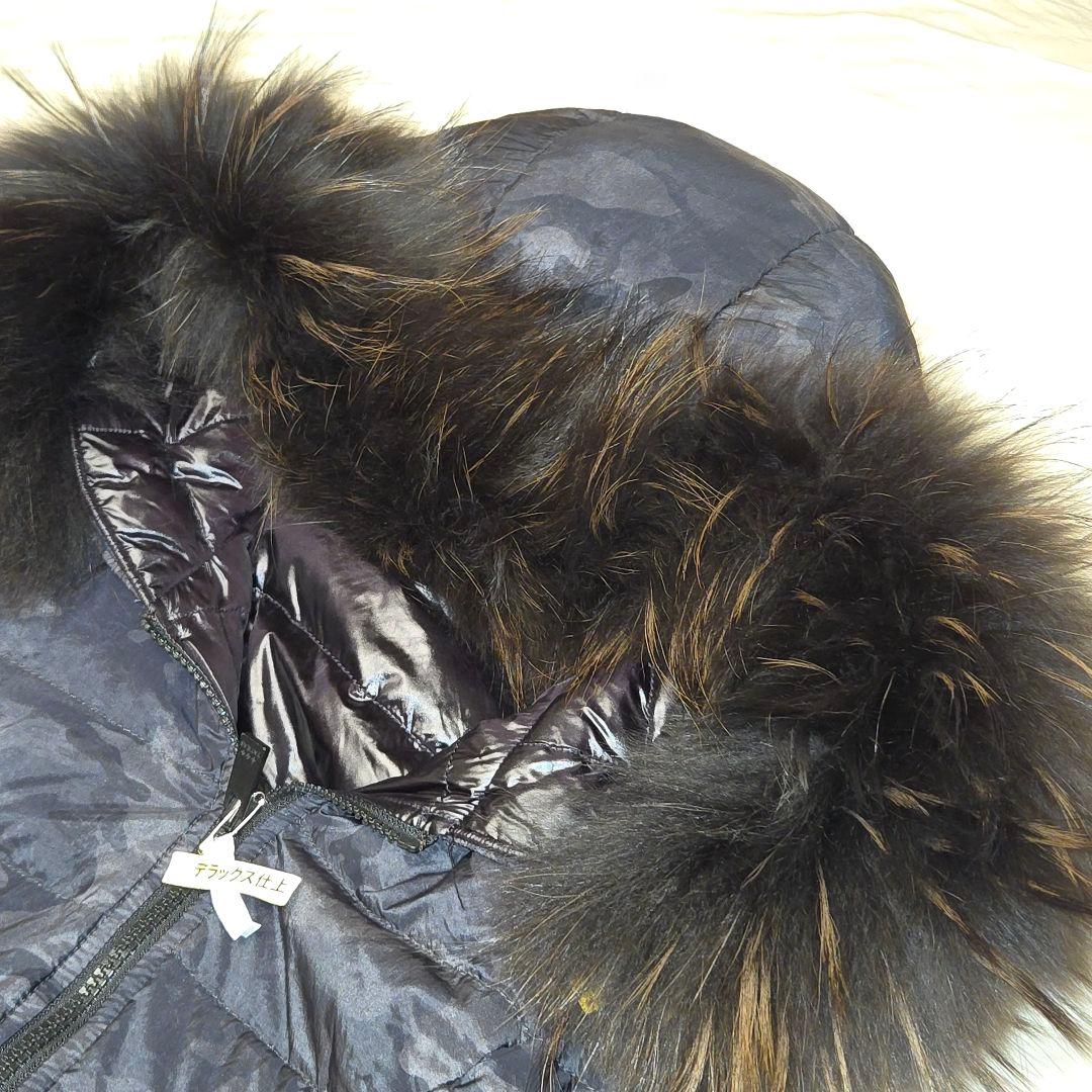 タトラス リバーシブル カモフラ ダウンコート　美品