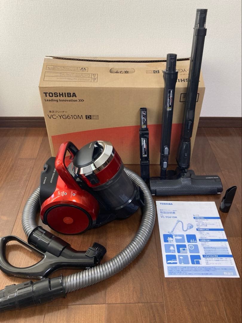 TOSHIBA 東芝クリーナー VC-YG610M サイクロン掃除機