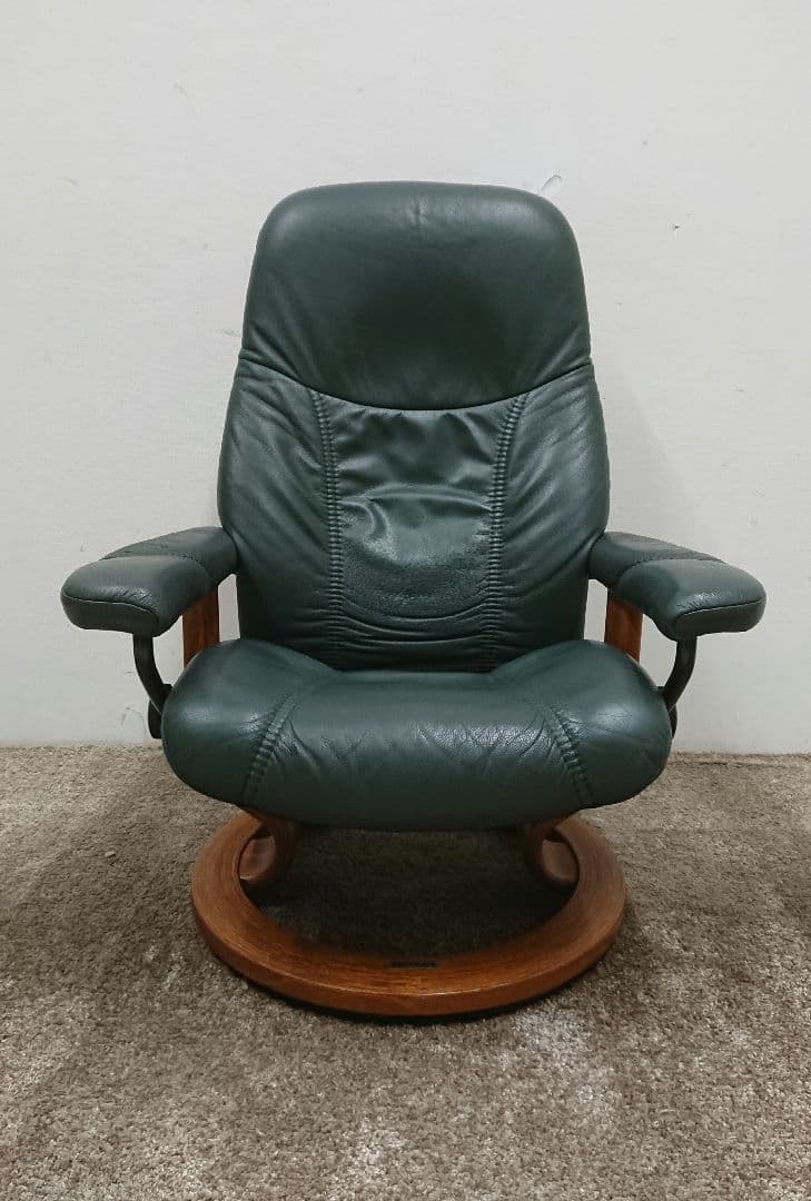 エコーネス コンサル ストレスレスチェア リクライニングソファ 回転