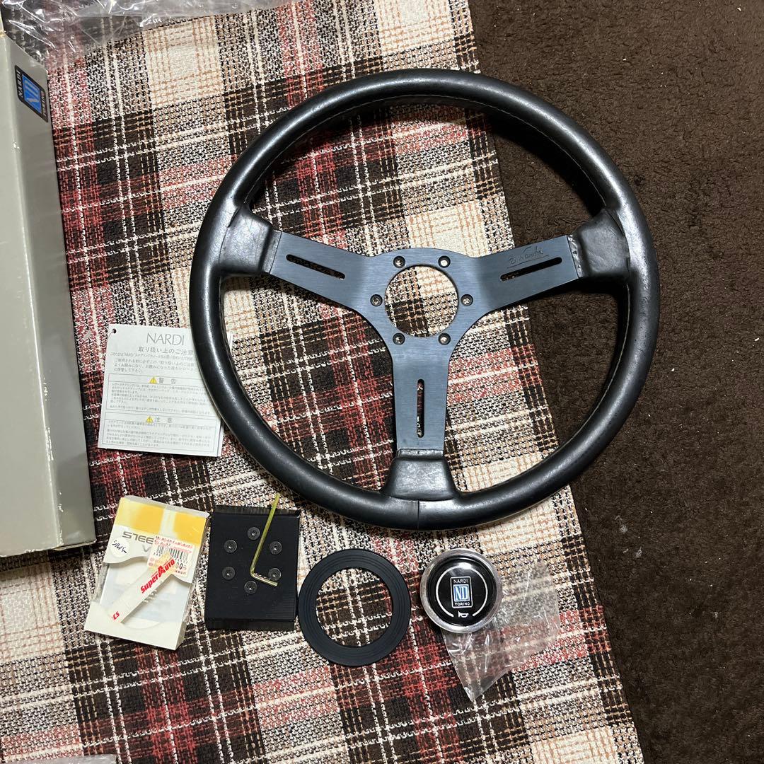 Nardi クラシック 36 ステアリングホイール スポーク ブラック