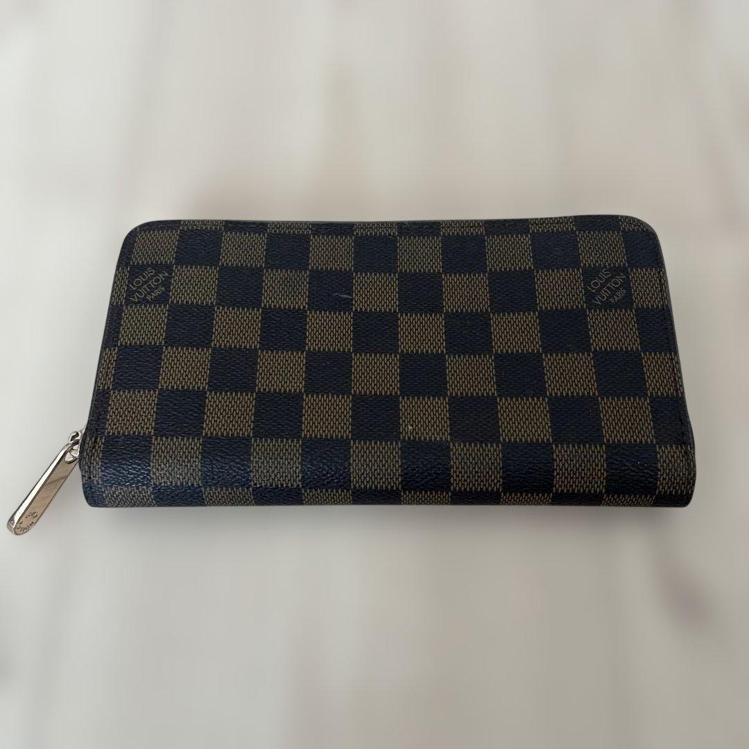 ナミ　ルイヴィトン ダミエ ジッピーウォレット 長財布 正規品