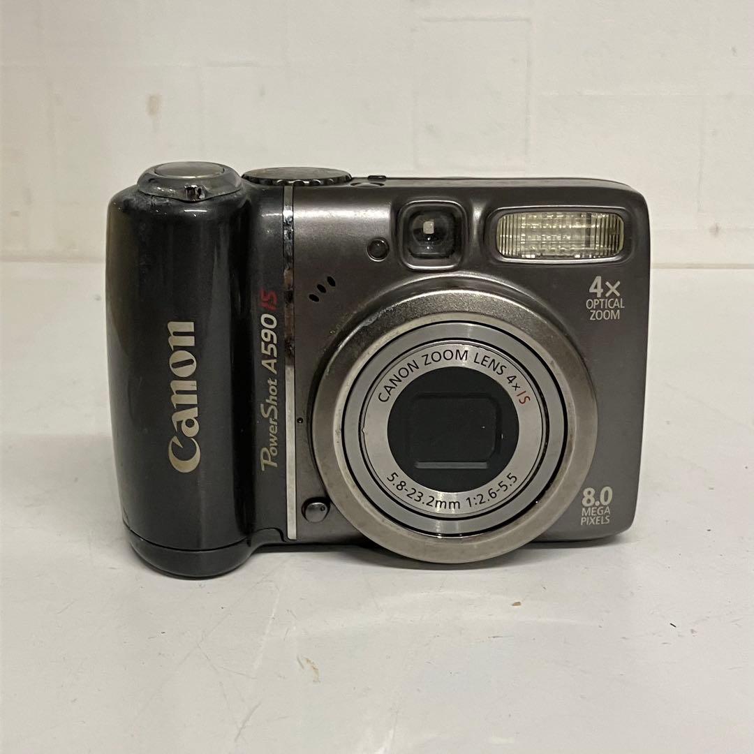 【ジャンク】Canon PowerShot A590 IS デジタルカメラ