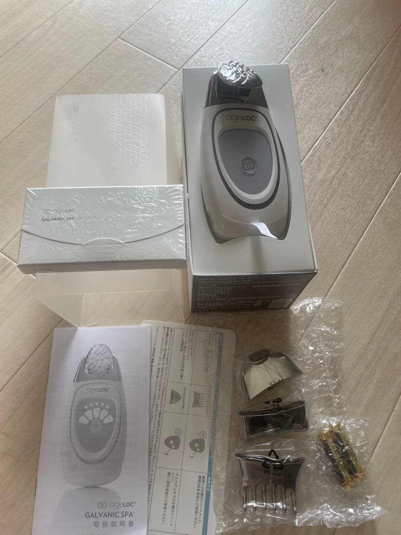 【美品・一度使用】ageLOC ガルバニックスパ＋ジェル付き　ニュースキン