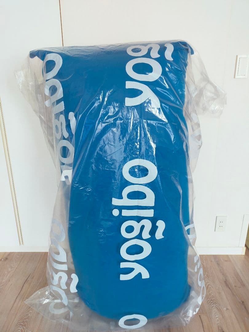 Yogibo Max 青 ビーズクッション　2025年5月購入【手渡し限定】