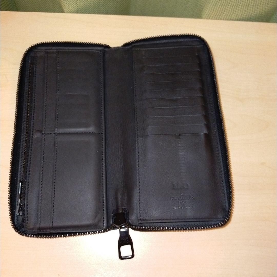美品LOUIS VUITTON ブラック 長財布