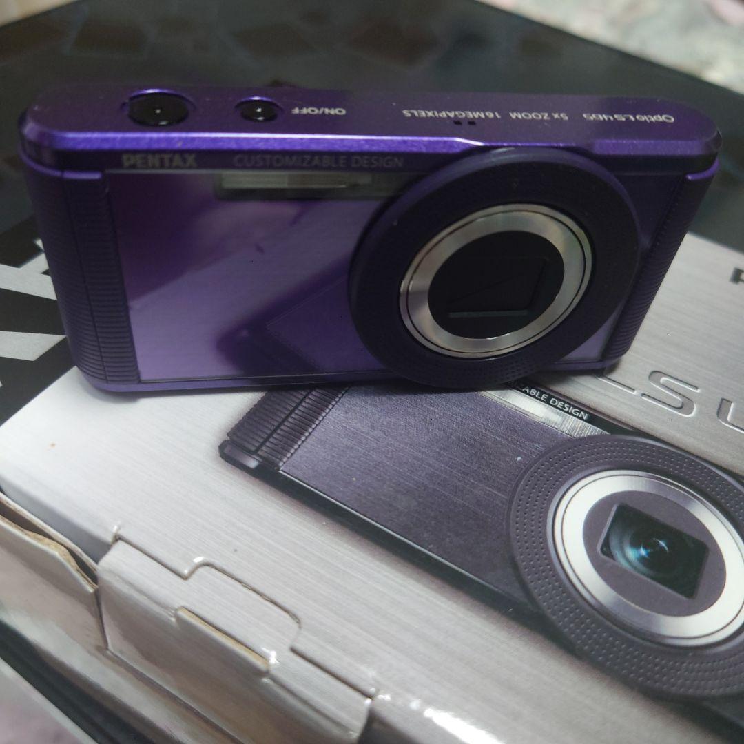 PENTAX Optio LS465 パープル 16MP 5倍ズーム 新品未使用