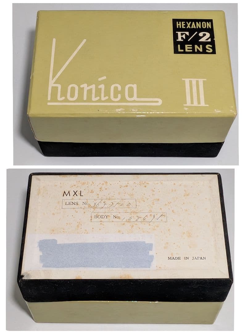 KONICA Ⅲ 48mm F/2レンズ レンジファインダーフィルムカメラ