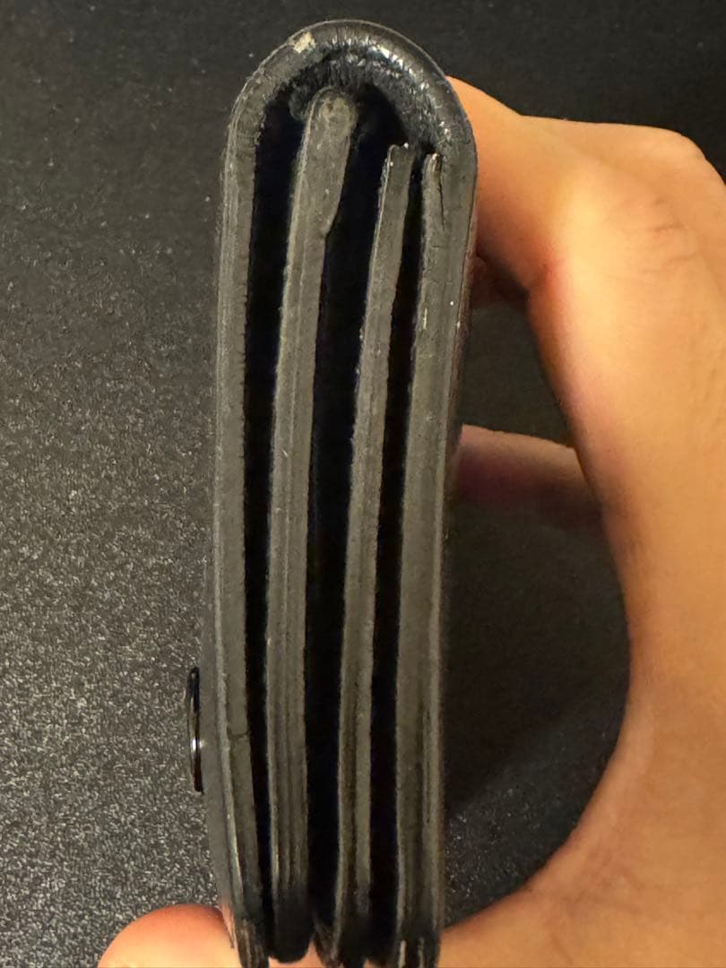 SAINT LAURENT クロコダイル型押し長財布