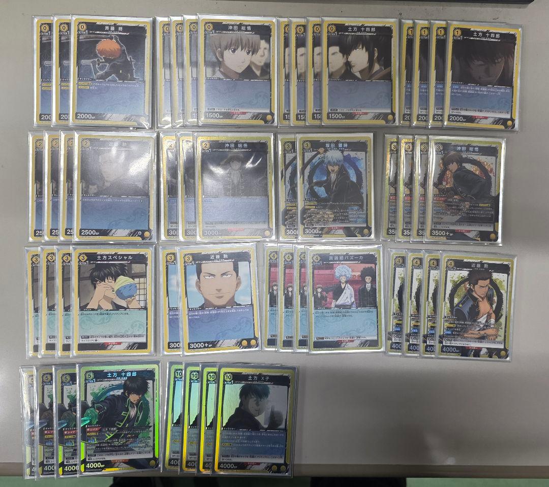 ユニアリ　銀魂　デッキ3種まとめ売り