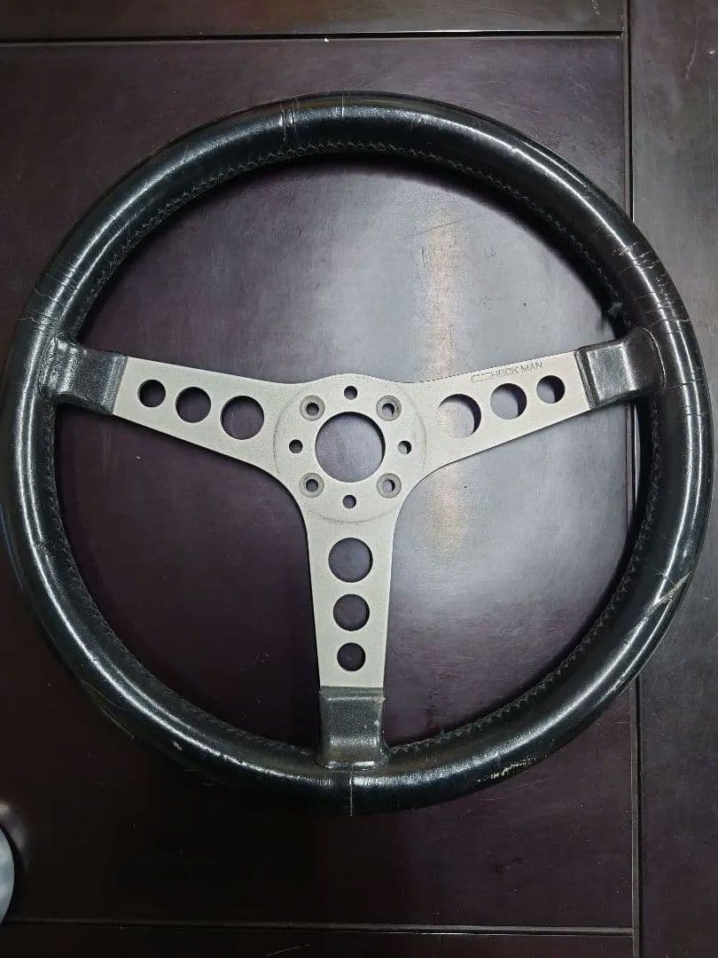 CHECKMAN 3スポーク ステアリングホイール