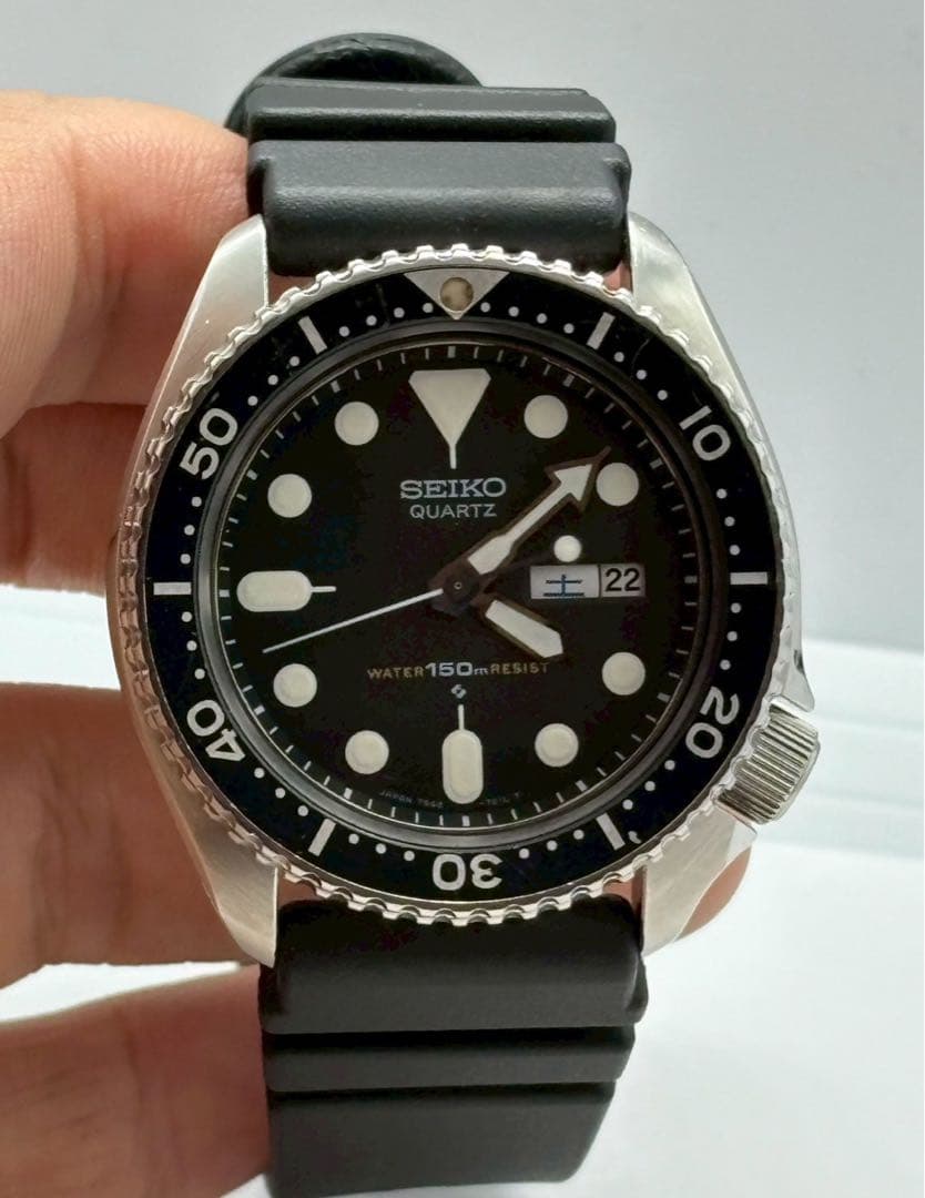 SEIKO セイコー　腕時計　ダイバーズ　150 ネイビー