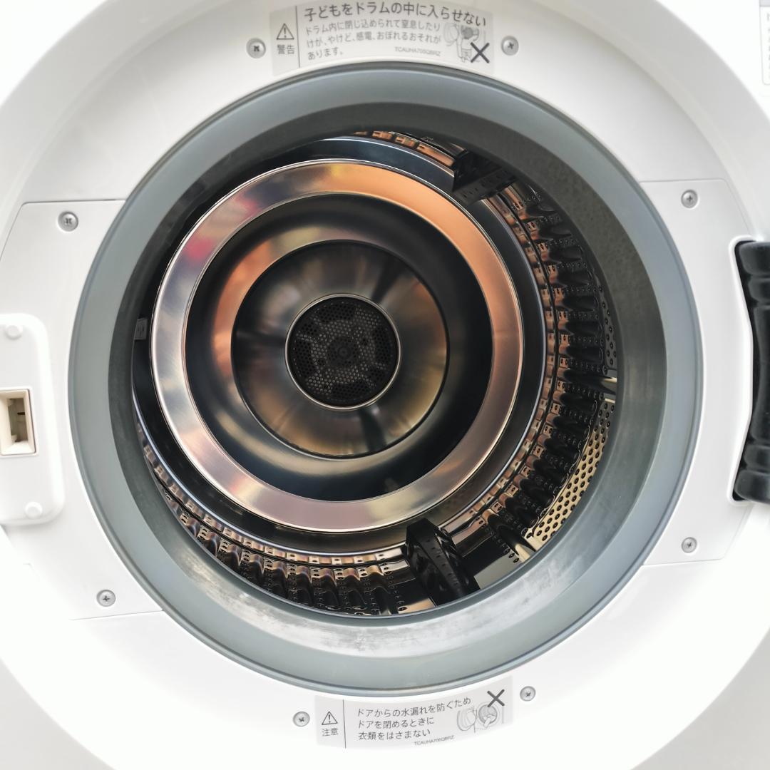 SHARP ドラム式洗濯機 本体 ES-H10E-WR ホワイト